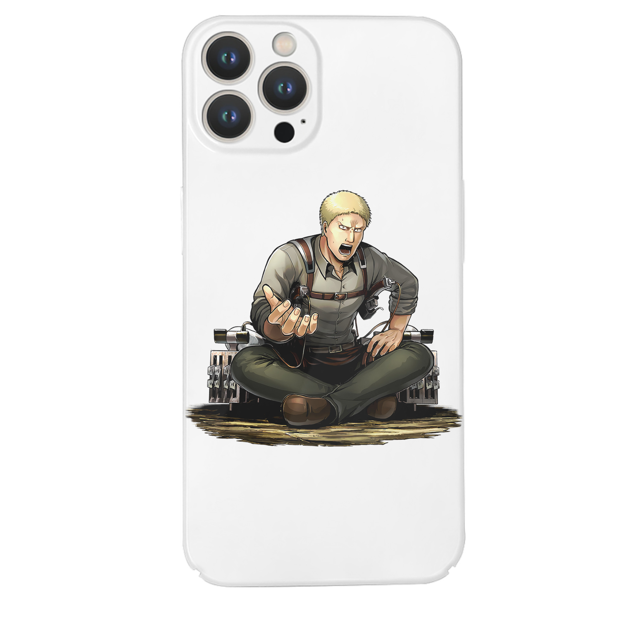 （画像用） 進撃の巨人 ライナー・ブラウン Attack on Titan Reiner Braun 【iPhone 14シリーズ対応】ハードケース